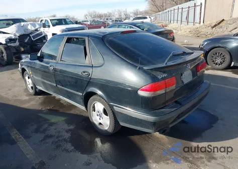 1999 Saab 9-3 Se from USA, damaged, VIN YS3DF55P7X2027013